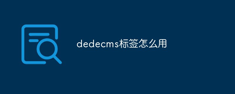 DedeCMS标签使用指南：快速掌握标签的使用方法和技巧